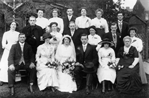 Wedding group photo, West Ham, East London Wedding group photo, West Ham, East London