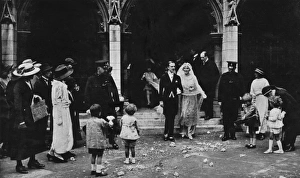 Wedding of Lady Diana Manner and Duff Cooper Wedding of Lady Diana Manner and Duff Cooper