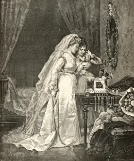 Wedding Presents Print: A Bride and Her Maid of Honour