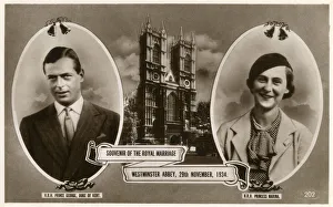 Wedding of Prince George, Dke of Kent to Princess Marina Wedding of Prince George, Dke of Kent to Princess Marina