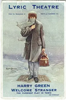 Theatrical Entertainment Posters Prints: Welcome Stranger by Aaron Hoffmann