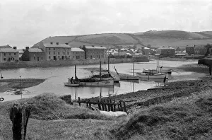 Welsh Fishing Port - possibly Beaumaris Welsh Fishing Port - possibly Beaumaris