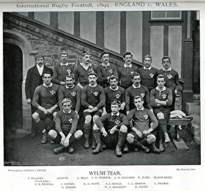 Welsh International Rugby Football Team, 1895 Welsh International Rugby Football Team, 1895