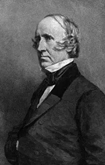 Wendell Phillips Print - American Orator 1811-1884