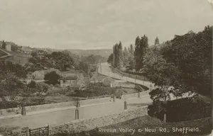 Prints of Rivelin Valley Road, Sheffield, Yorkshire, England Sheffield Prints: Rivelin Valley Road Print, Sheffield, Yorkshire