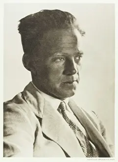 Physicist Prints: Werner Heisenberg Print - German Physicist Portrait