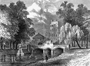 Kensington Gardens History Prints: Westbourne Outfall