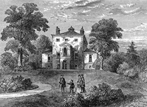 Prints of West Coombe (now Westcombe) near Blackheath in southeast London. Date: 1794 Blackheath Prints: Westcombe C18 West Coombe Print, 1794