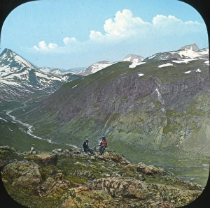 Western Norway - Gjedenborg from Svartdal Western Norway - Gjedenborg from Svartdal