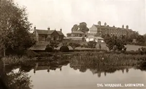 Edwardian Architecture UK Prints: Wheatenhurst Union Workhouse, Eastington