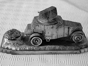 White Laffly French Army Armoured Car, WW1 White Laffly French Army Armoured Car, WW1