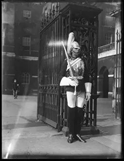 Whitehall Street Scene Prints: Whitehall Guard