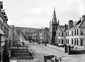 Horse Drawn Vehicles Prints: Whitehead from the Station
