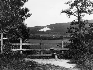Whiteleafe Cross Print, Buckinghamshire, January 1939