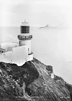 Early 20th Century Irish Photography Prints: Wicklow Head Lighthouse