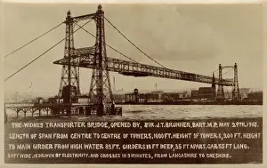 Widnes Transporter Bridge Print 1905