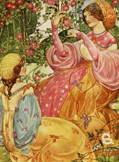 Renaissance Style Artwork Prints: Wild Roses