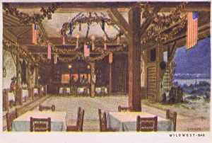 The Wild West bar in Haus Vaterland, Berlin, 1920s The Wild West bar in Haus Vaterland, Berlin, 1920s