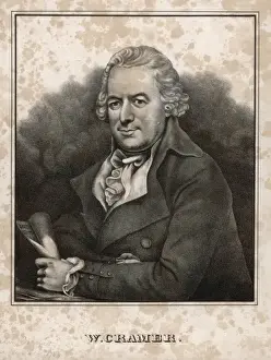 18th Century Musician Prints: Wilhelm Cramer