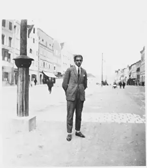Willi Schneider in Brunau Main Street Print