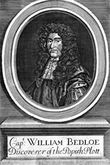 William Bedloe Print, 1650-1680