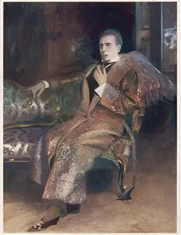 William Gillette Actor Prints: William Gillette / Holmes