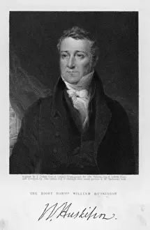 19th Century Politics Prints: William Huskisson