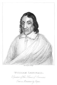 William Lenthall Print - 17th Century Statesman
