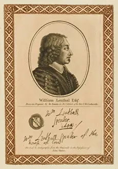 English Statesman Prints: William Lenthall