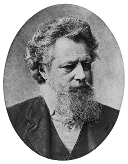 William Morris Artist Prints: William Morris / Oval
