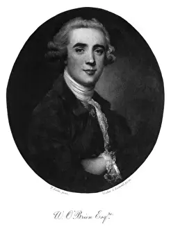 William O'Brien Print, Irish Actor 1815