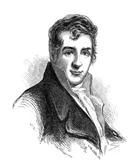 William Potts Dewees Print, American Obstetrician 1768-1841