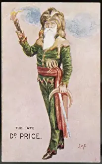 Alternative Medicine Prints: William Price as Druid Print - A Portrait of Welsh Eccentric