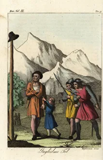 William Tell is arrested in Altdorf, Switzerland William Tell is arrested in Altdorf, Switzerland