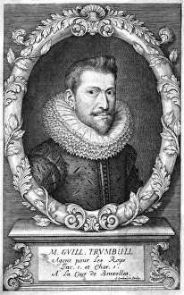William Trumbull Diplomat Print 1635