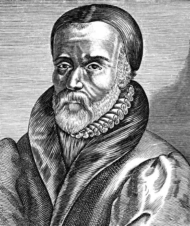 William Tyndale Print: Translator of the English Bible