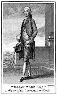 William Wade, First Master of Ceremonies Print (1769-1777)