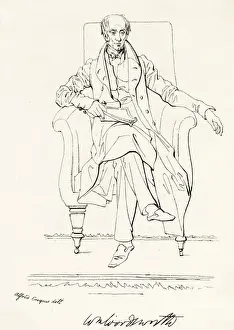 Poet Prints: William Wordsworth Print, Romantic Poet 1770-1850