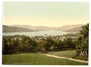 Windermere, from summit, Lake District, England Windermere, from summit, Lake District, England