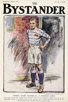 Welsh Rugby Player Prints: Windsor Lewis