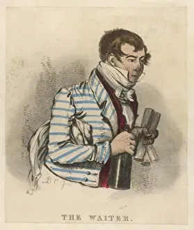 Wine Waiter Print