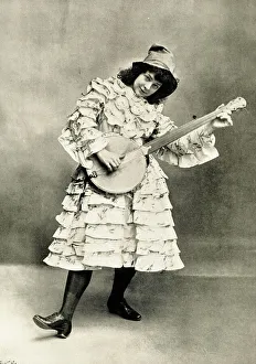 Winifred Johnson in a Music Hall sketch Winifred Johnson in a Music Hall sketch