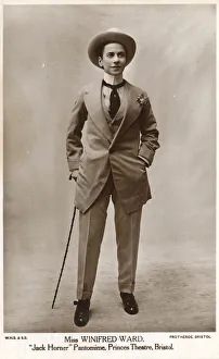 Winifred Ward music hall male impersonator 1880-1975 Winifred Ward music hall male impersonator 1880-1975