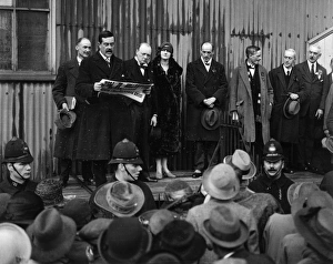 Winston Churchill returned as MP for Epping, 1924 Winston Churchill returned as MP for Epping, 1924