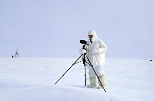 Winter camouflage for a wildlife video-shoot for Winter camouflage for a wildlife video-shoot for