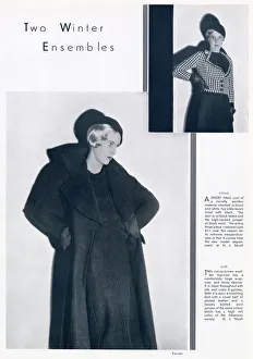 Winter Ensembles, 1932 by Madame Yevonde Winter Ensembles, 1932 by Madame Yevonde