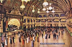 North East England Landmarks Prints: Winter Gardens Blackpool