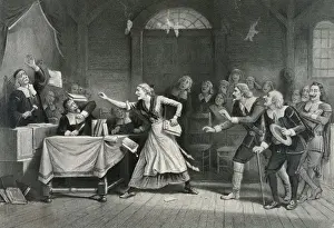 American History Paintings Prints: The witch no. 3