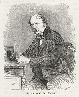 Prints of WILLIAM HENRY FOX TALBOT physicist, photographer and orientalist William Henry Fox Talbot Prints: William Henry Fox Talbot Print, a photograph of the physicist