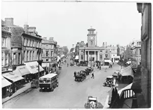 Woking - 1918 Town Hall Print, Surrey